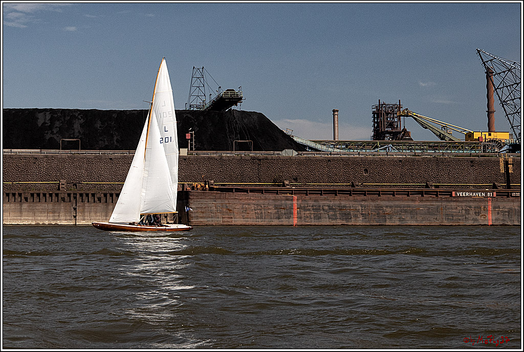 100 Jahre Rheinwoche 2022 - 4. Wettfahrt Duisburg - Wesel, 04.06.2022,